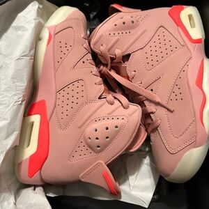 aleali may jordan 6s millennium pink